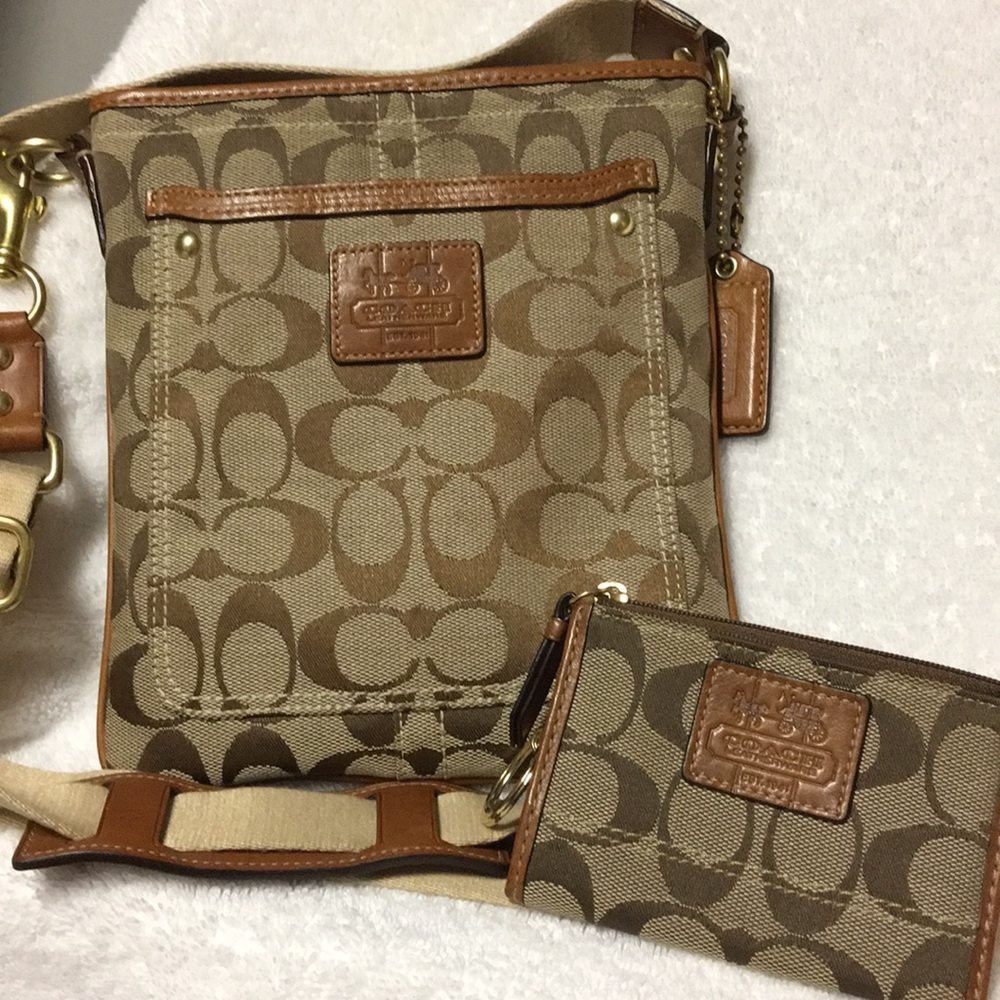 Coach Purse & Mini Wallet